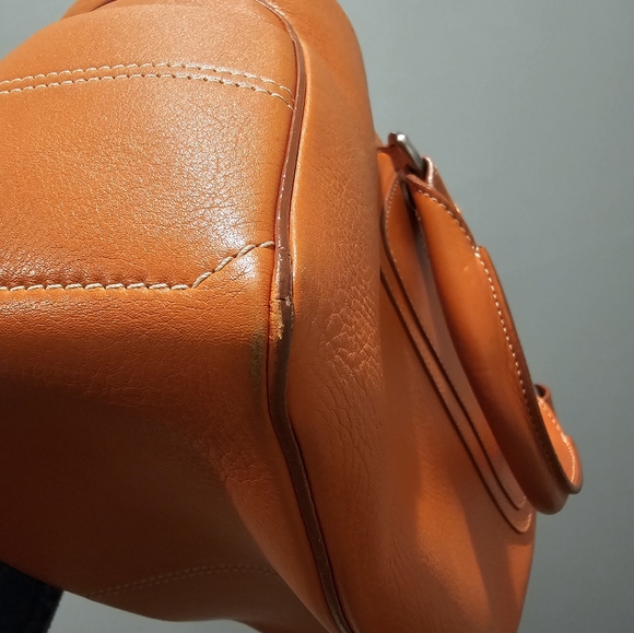 Celine cute orange small boston bag - Picture 10 of 12